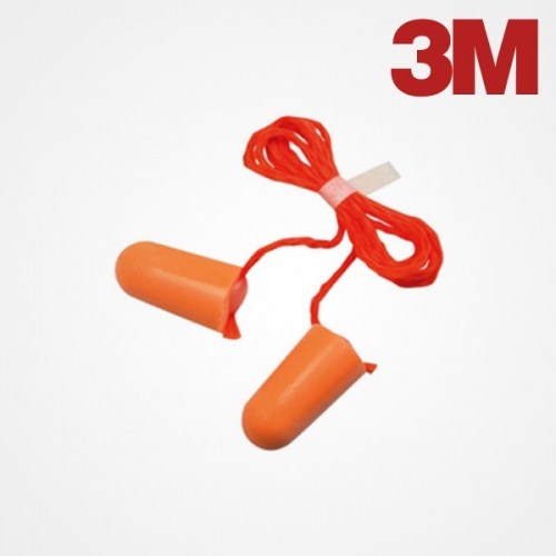 [쓰리엠] 3M 정품 1110 - 분실방지 끈포함 100쌍 /일회용귀마개 청력보호구