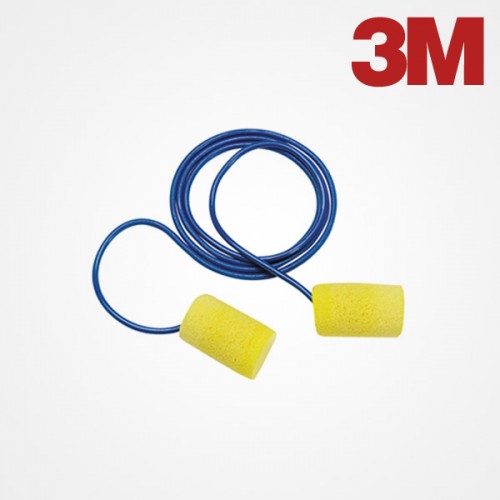 [쓰리엠] 3M 정품 Ear Classic cord - 분실방지 끈포함 200쌍 /일회용귀마개 청력보호구